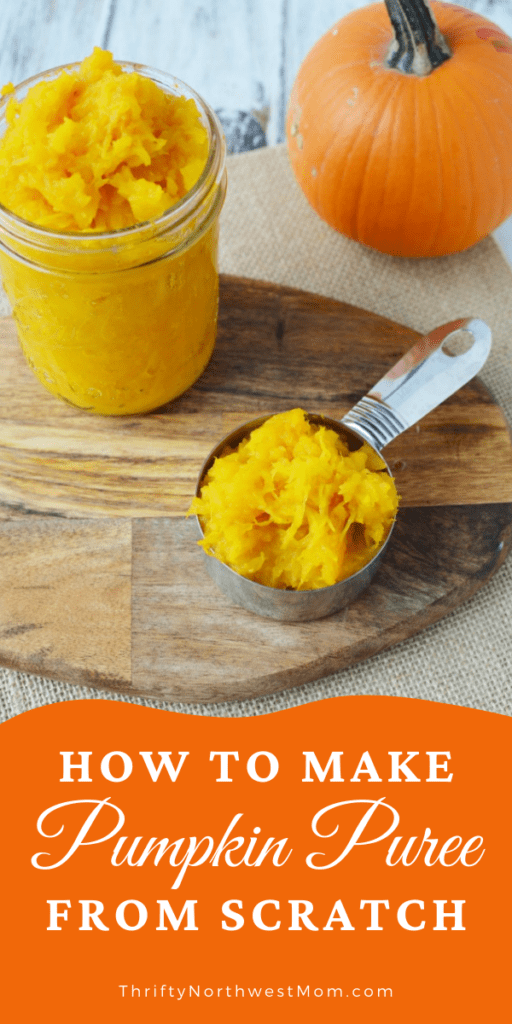 How to Make Pumpkin Puree from Scratch in 5 Easy Steps! Thrifty NW Mom
