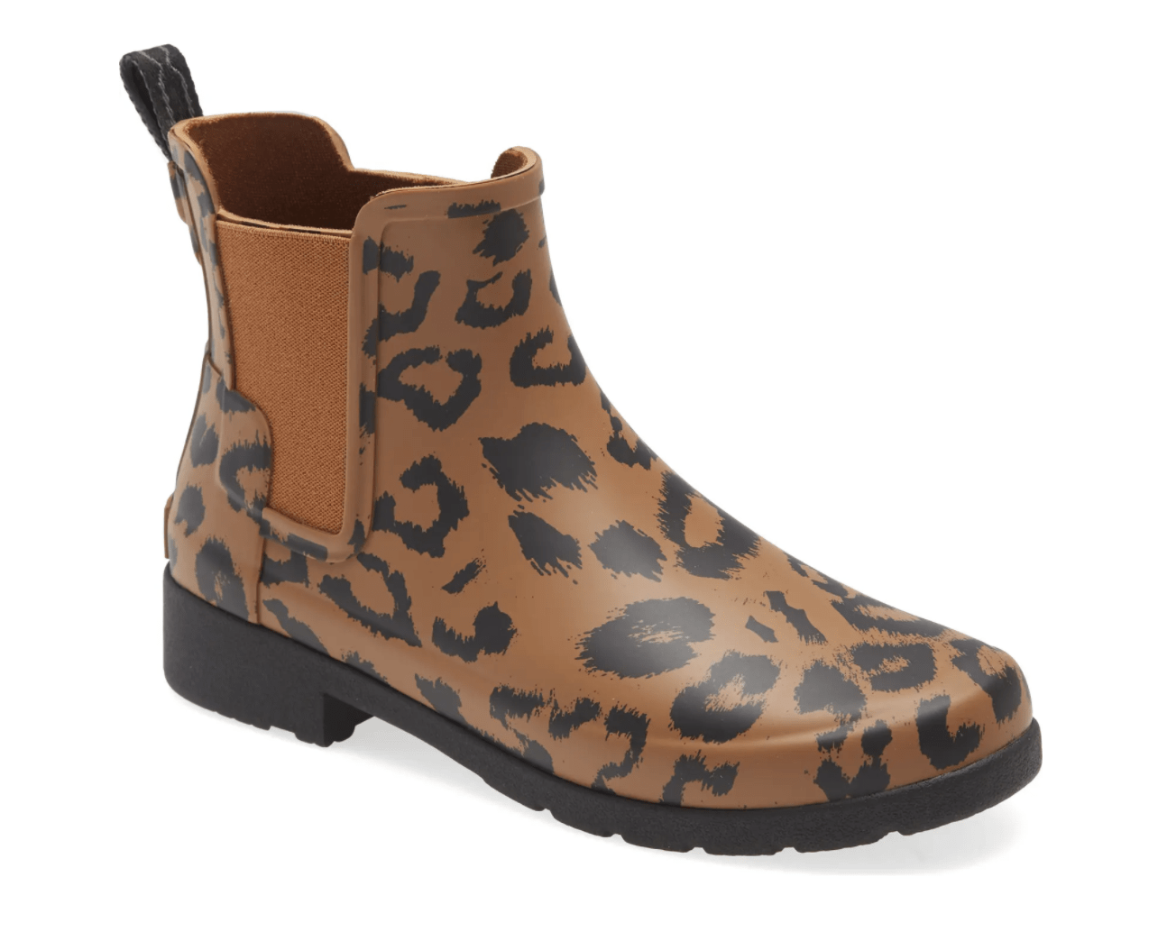 Hunter Leopard print boots