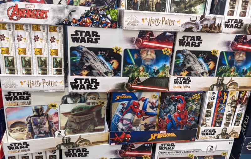 Stars Wars & Avengers Puzzles