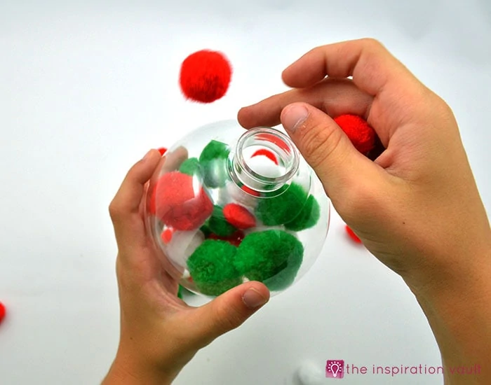 Kids Pom Pom Ornaments