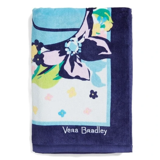 vera bradley beach towel