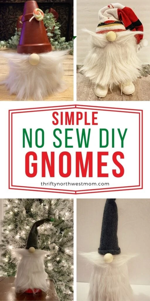 5 Adorable DIY Christmas Gnomes – No Sewing Required!