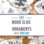 DIY Wood Slice Ornaments
