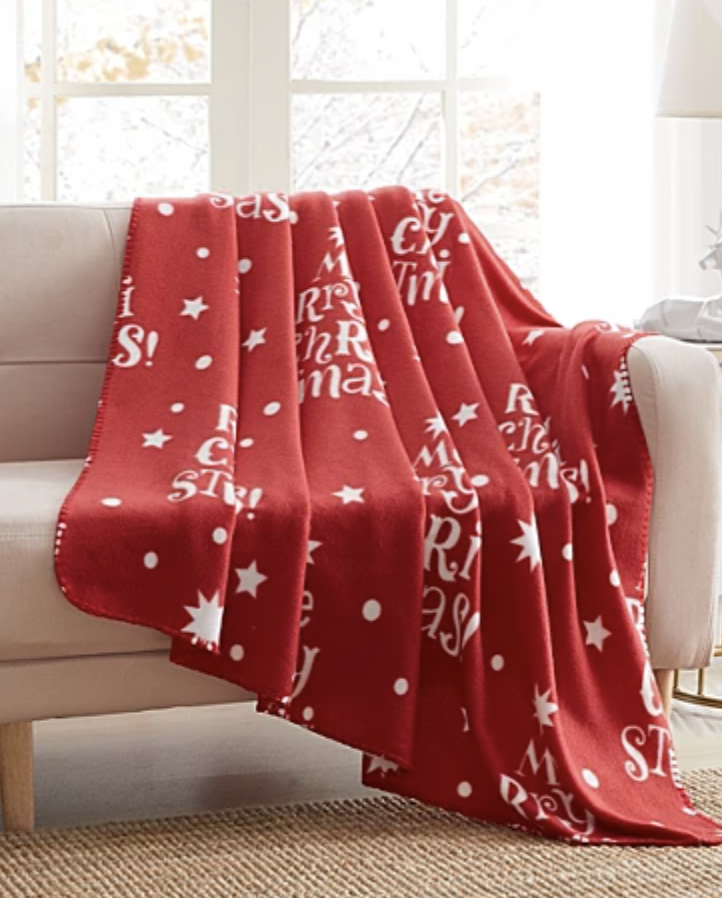 Holiday Fleece Blanket
