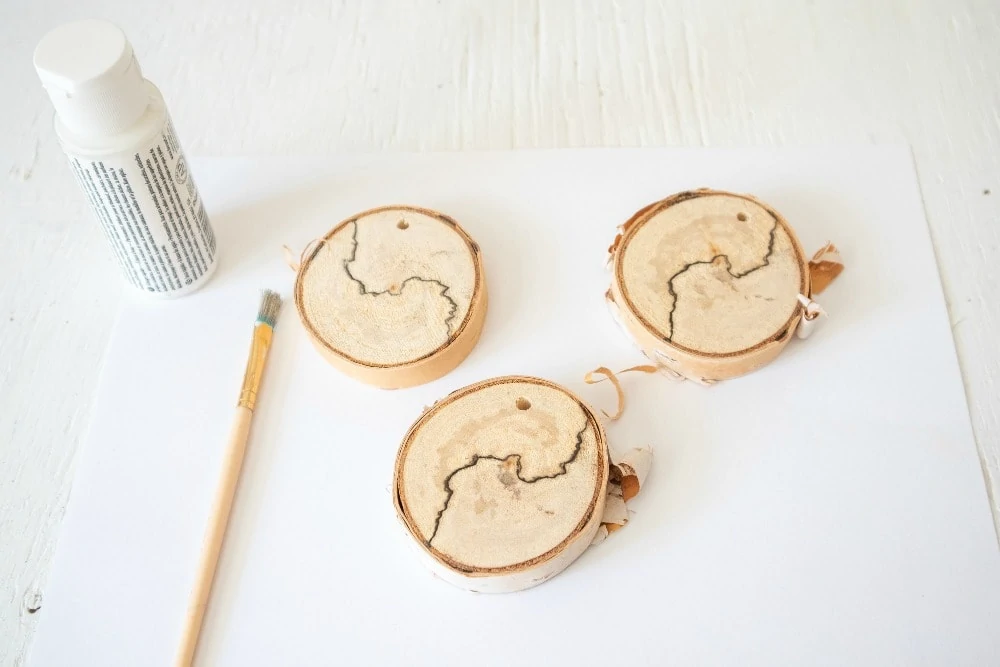 Wood Slices Ready to Paint for Ornaments