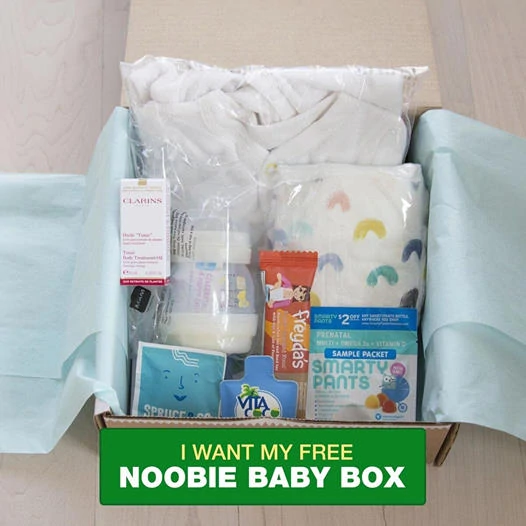 free noobie baby box