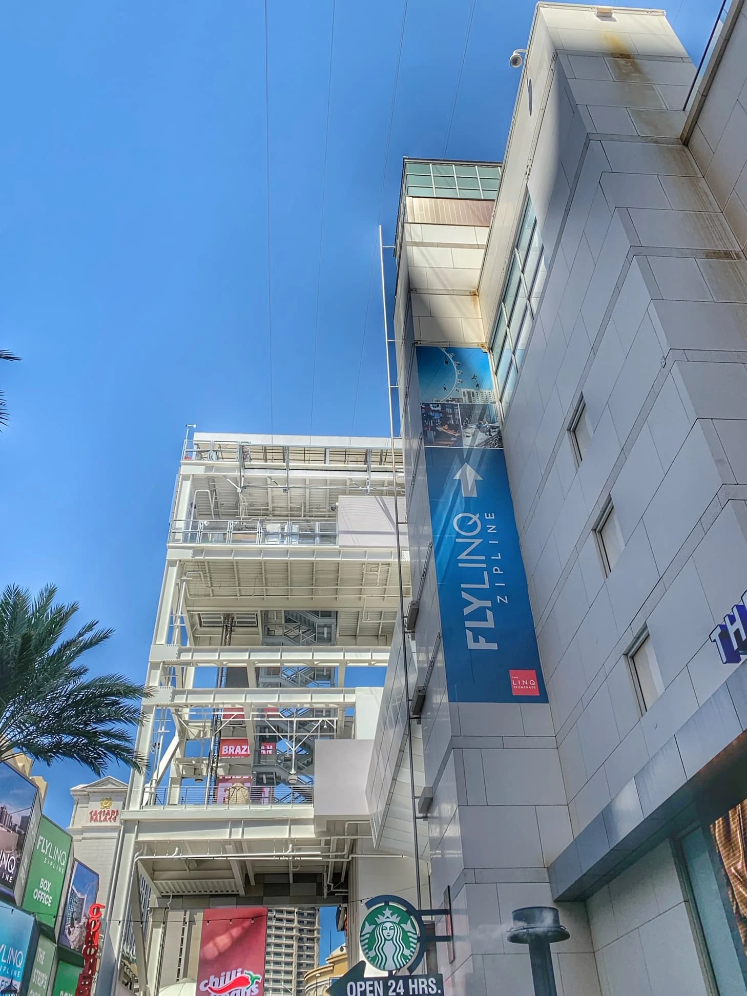 Zip LInes at the LINQ Las Vegas