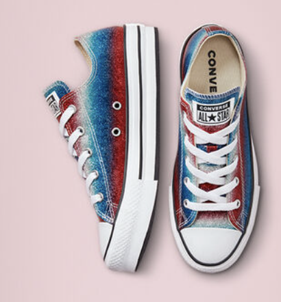 Converse Glitter Drip Shoes