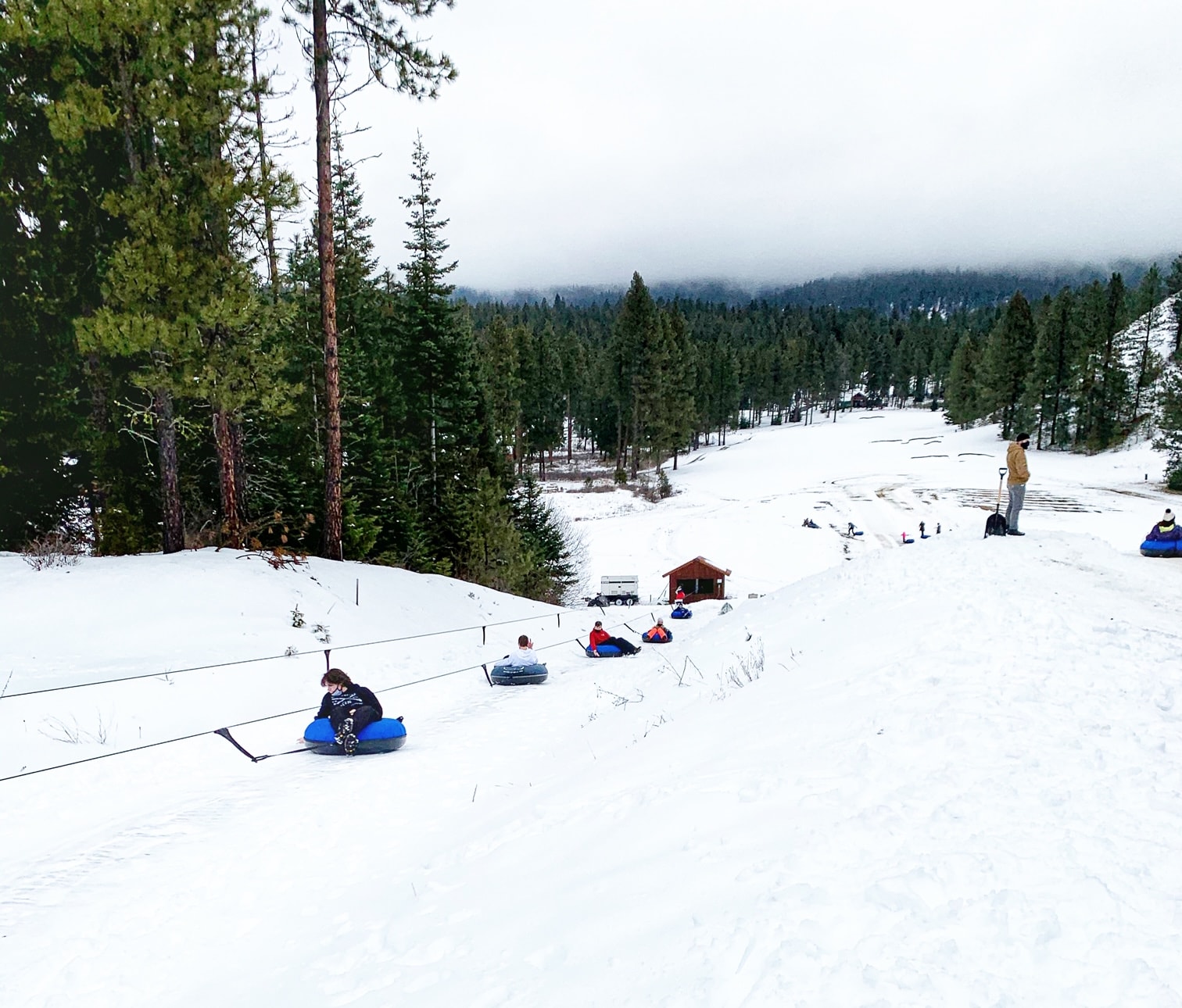 Snow Tubing at Suncadia