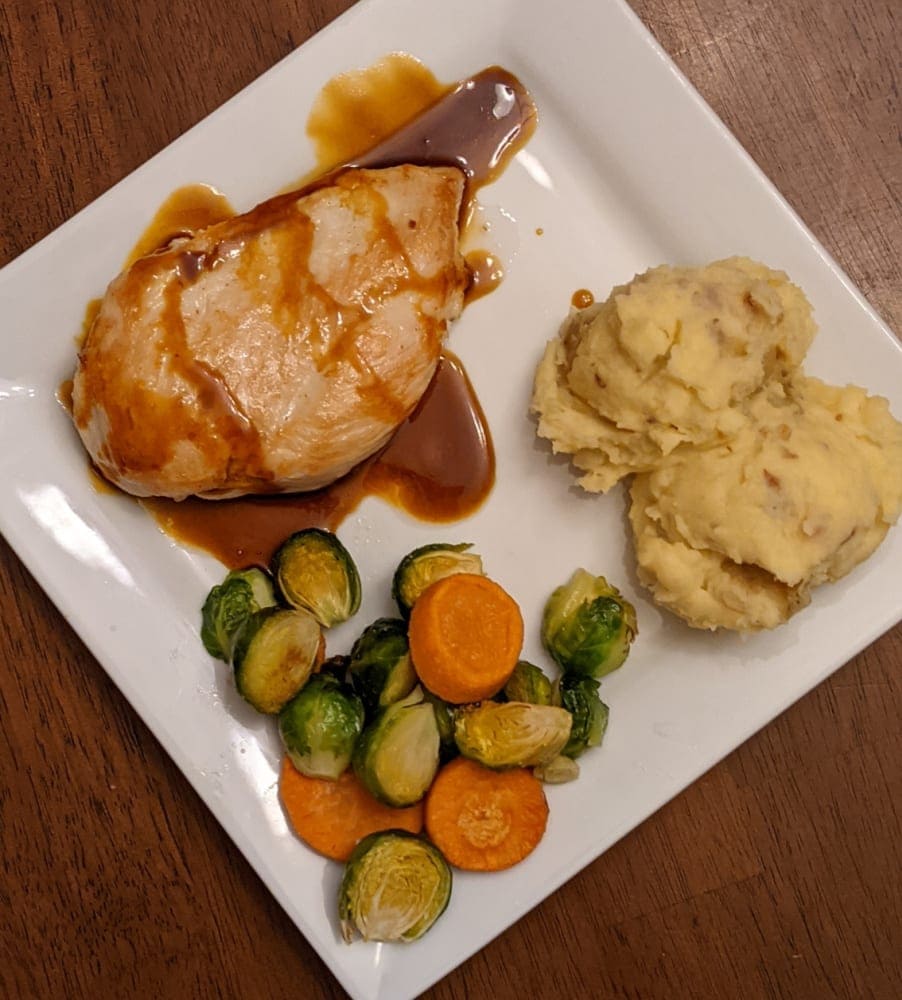 Chicken Mashed Potatoes & Veggies for Home Chef Meal