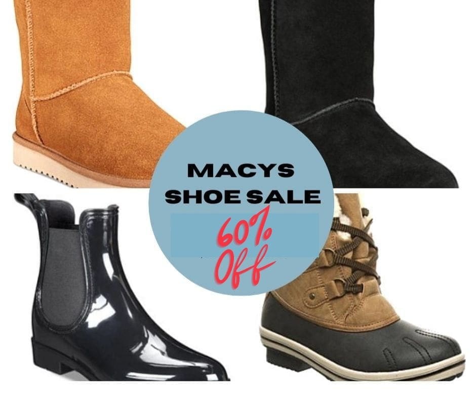 Macys bogo boots deals