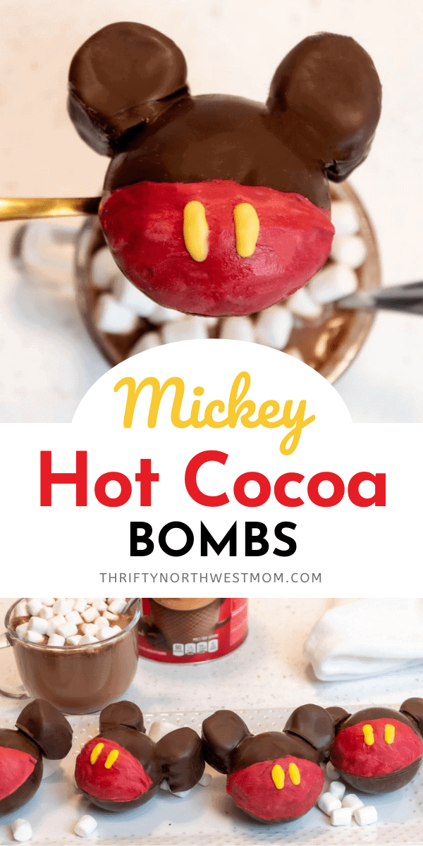 Mickey Hot Chocolate Bomb Recipe