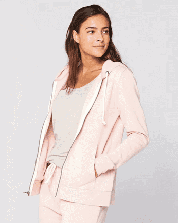 Pink Zip Up sweatshirt from Wantable