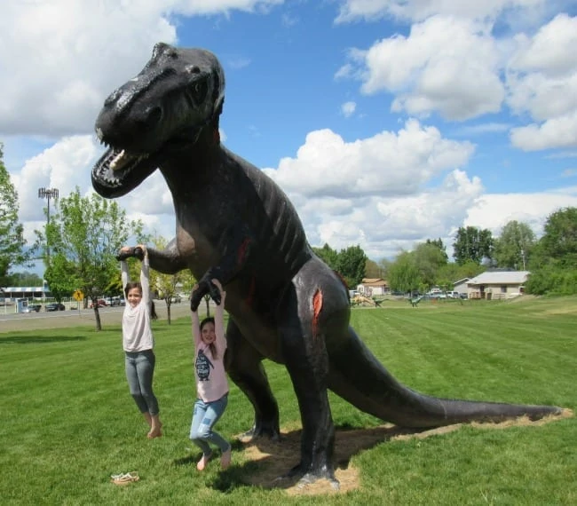 Dinosaur Park in Granger