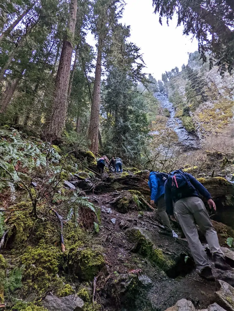 Boot Trail up to Skookum Falls