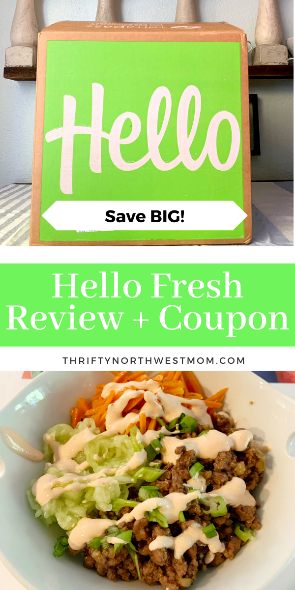 Hello Fresh Coupon and Review