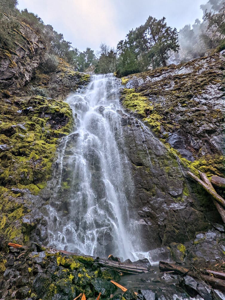 Skookum Falls near Mount Rainier