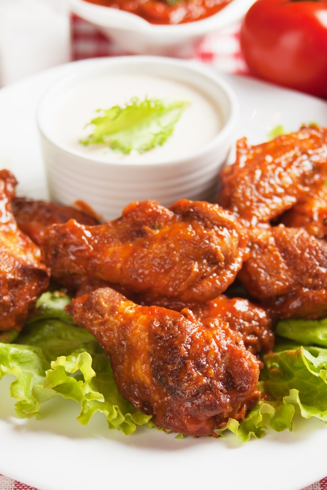 three ingredient buffalo wings recipe