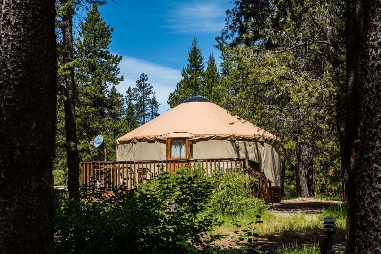 Yurt Sunriver Rentals