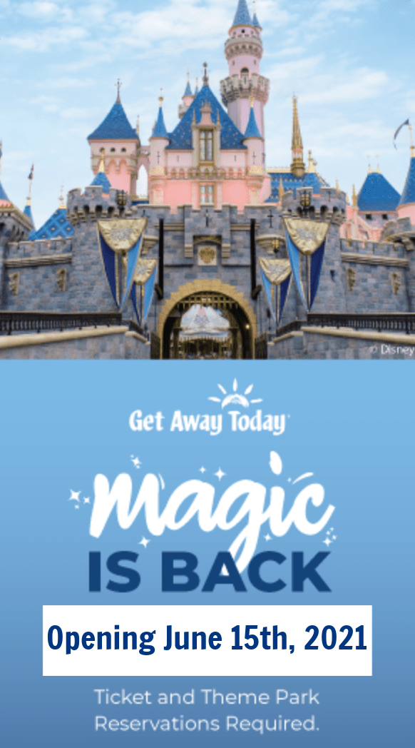 Disneyland Reopening for All June 15th