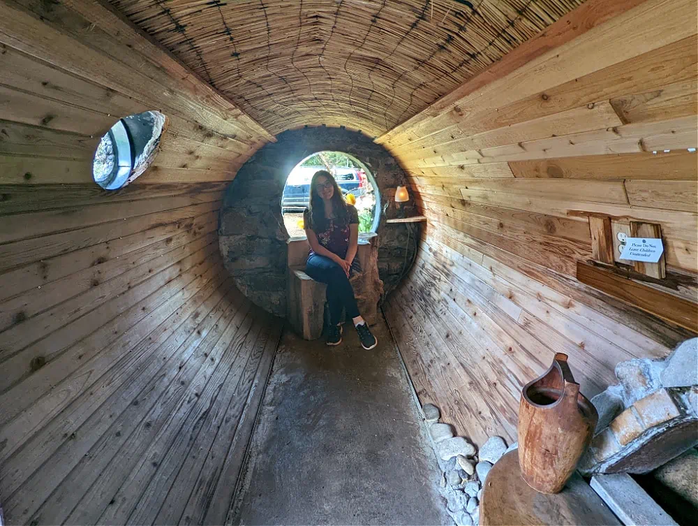 Inside the Hobbit House in Port Orchard WA