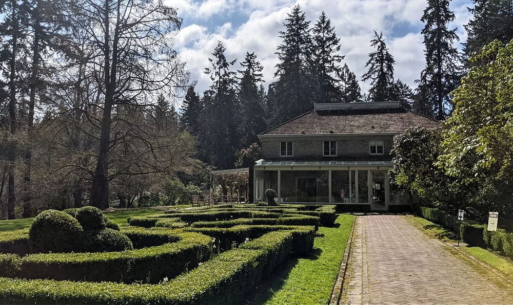 Lakewold Garden Formal Garden & House