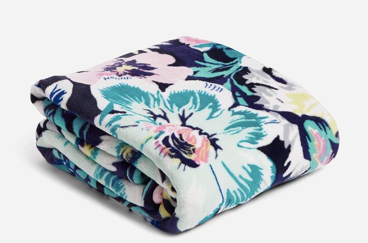 Vera Bradley Plush Throw Blanket