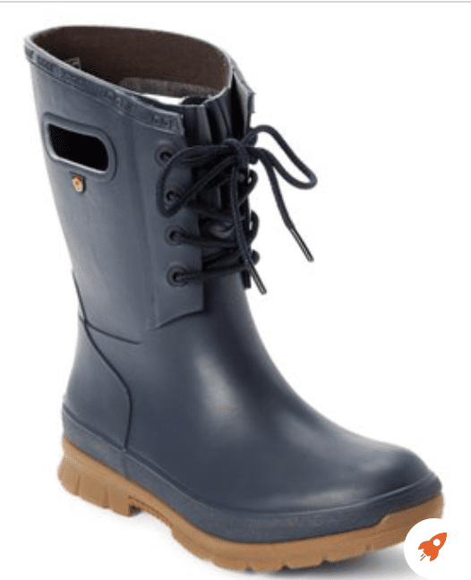  Lace Up Rain boots