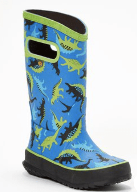 dinosaur rain boots