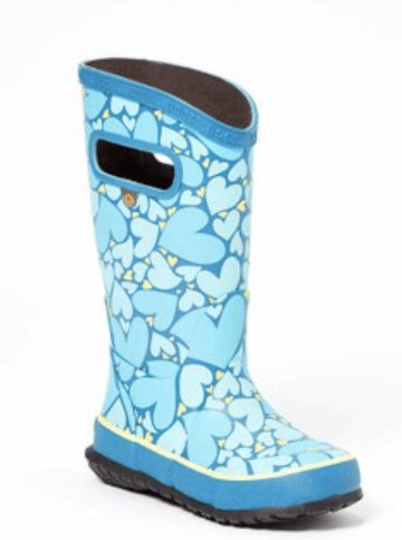 heart Rain Boots
