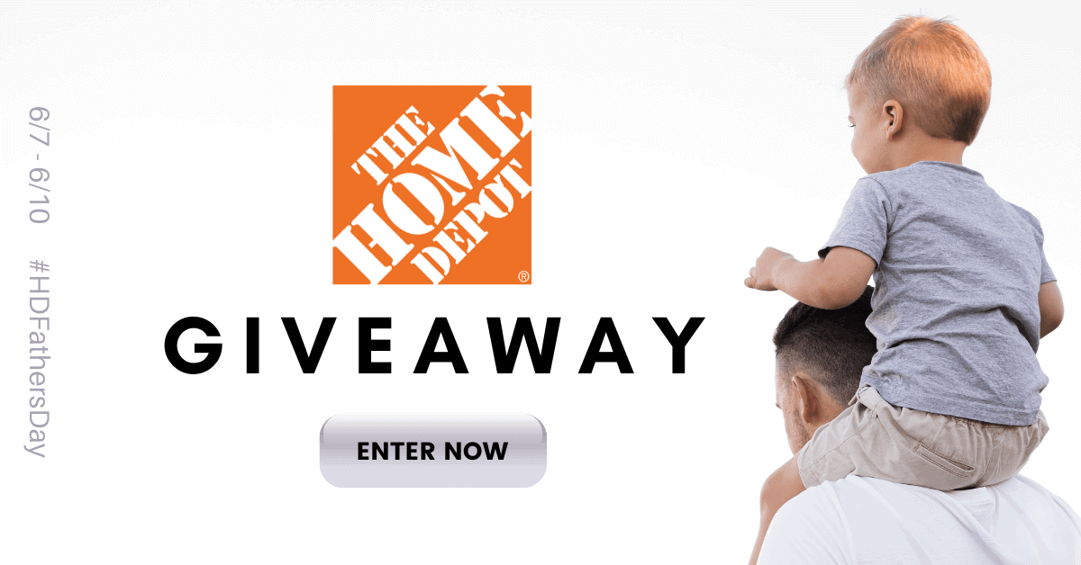 Home Depot Gift Card Giveaway Banner