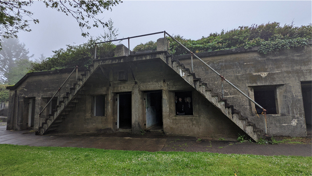 Bunkers at Cape Disappointment State Park WA