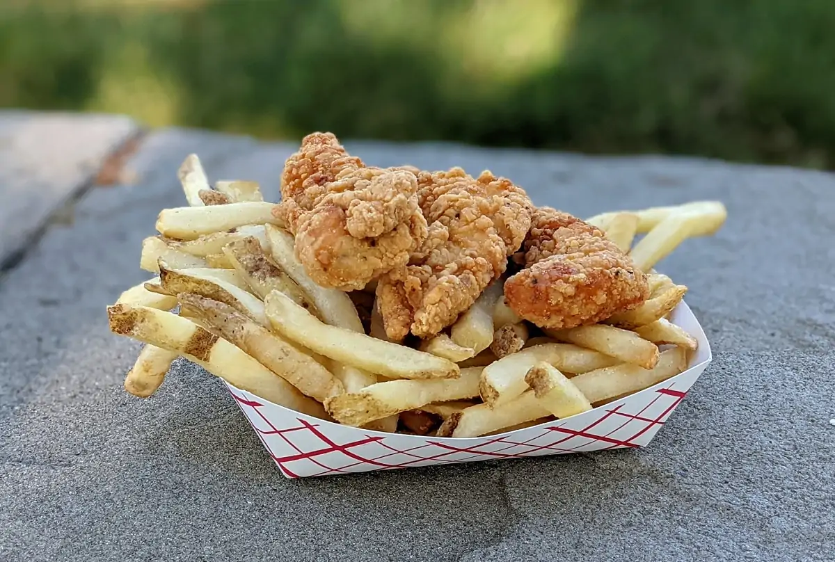 Chicken Strip Meal at Silverwood