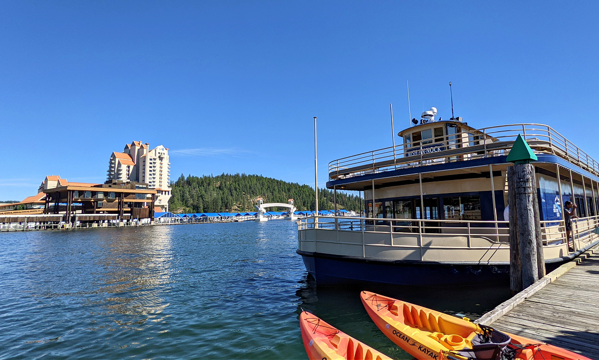 Couer d Alene scenic Boat Ride 