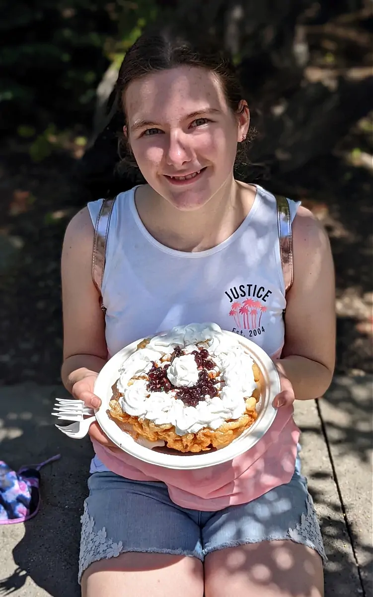 Funnel Cake at Silverwood