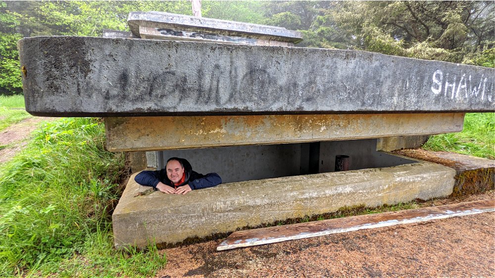 Military Bunkers at Cape Disappointment WA