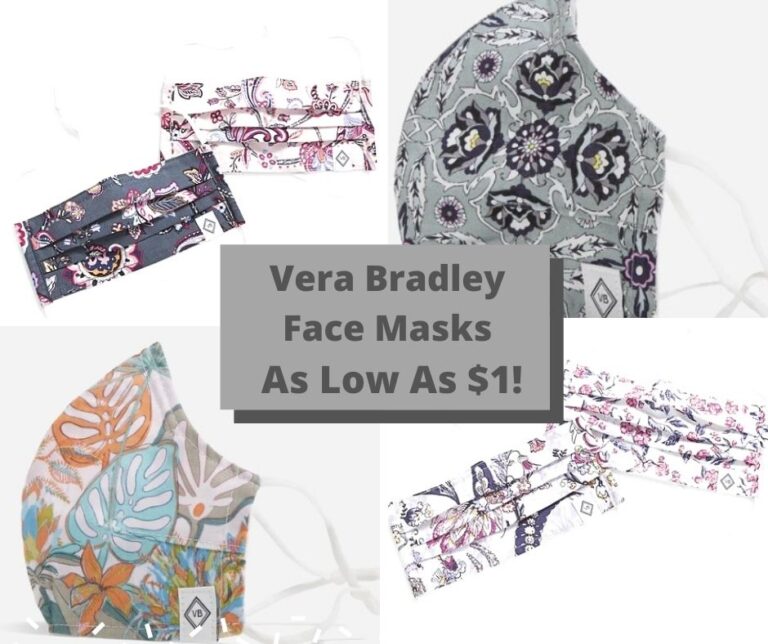 Vera Bradley Face Masks As low as 1! Thrifty NW Mom