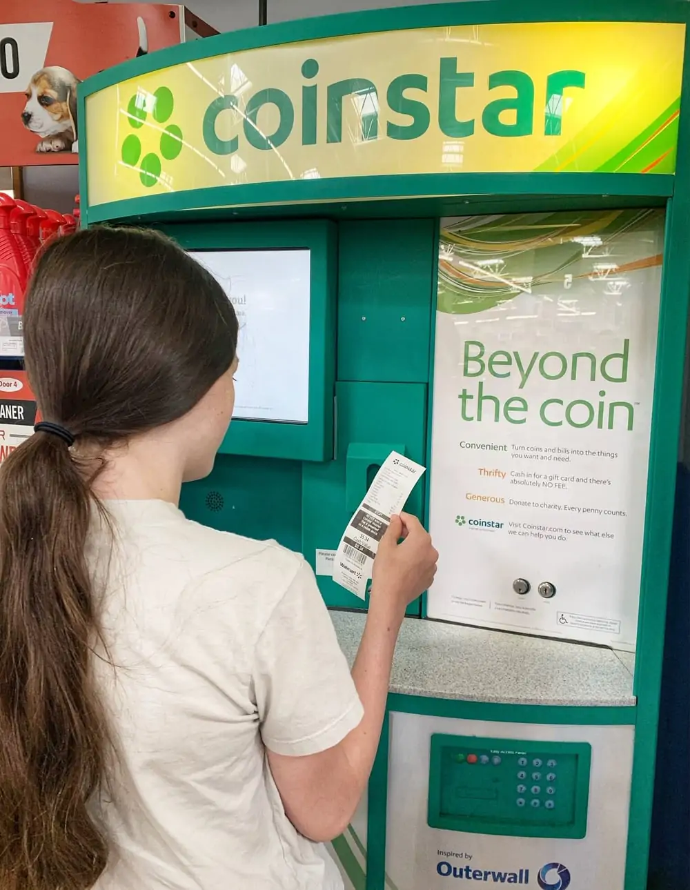 coinstar exchange kiosk