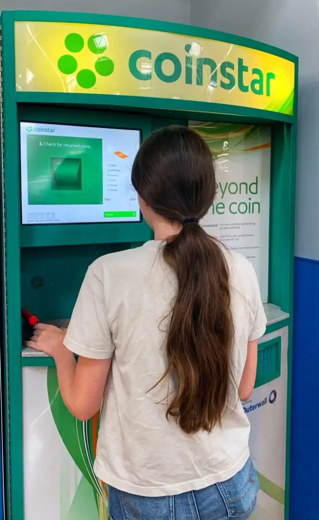 Use Coinstar for Back-To-School Shopping!