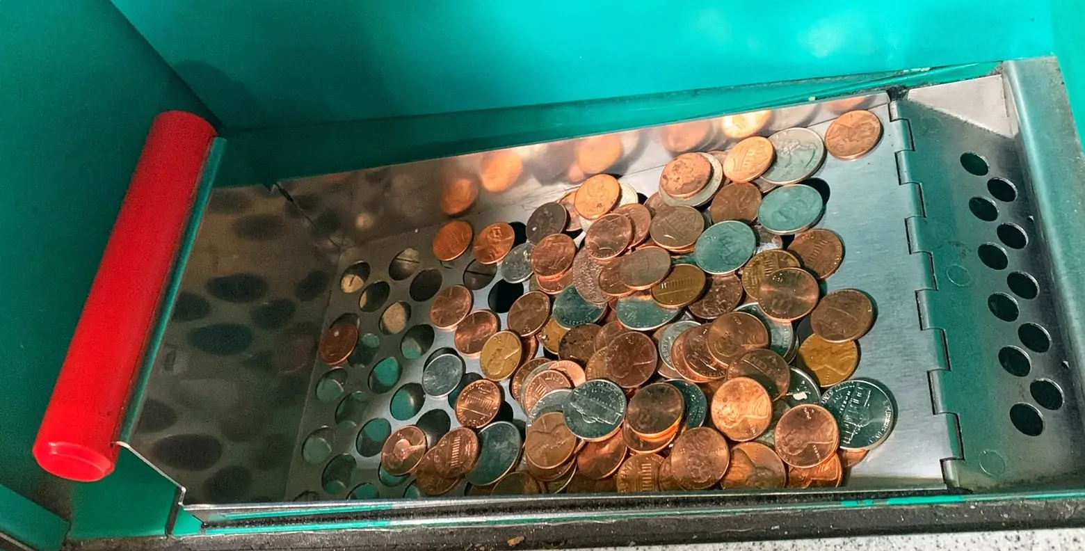 change in coinstar machine