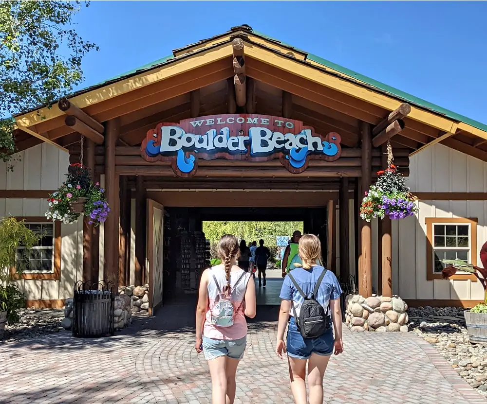 Boulder Beach Entrance with Teens