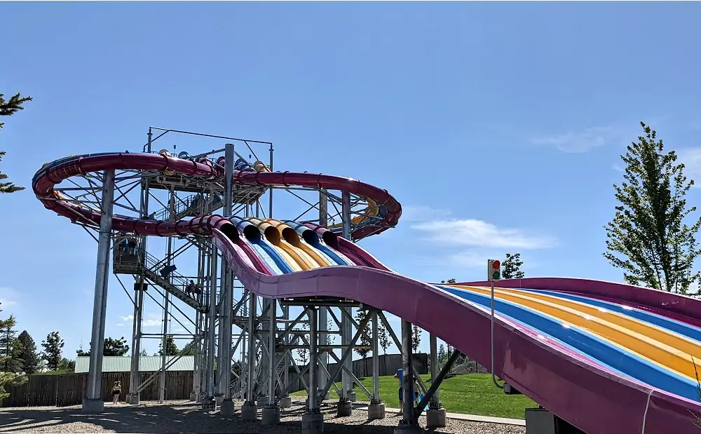 Waterslides at Boulder Beach Waterpark