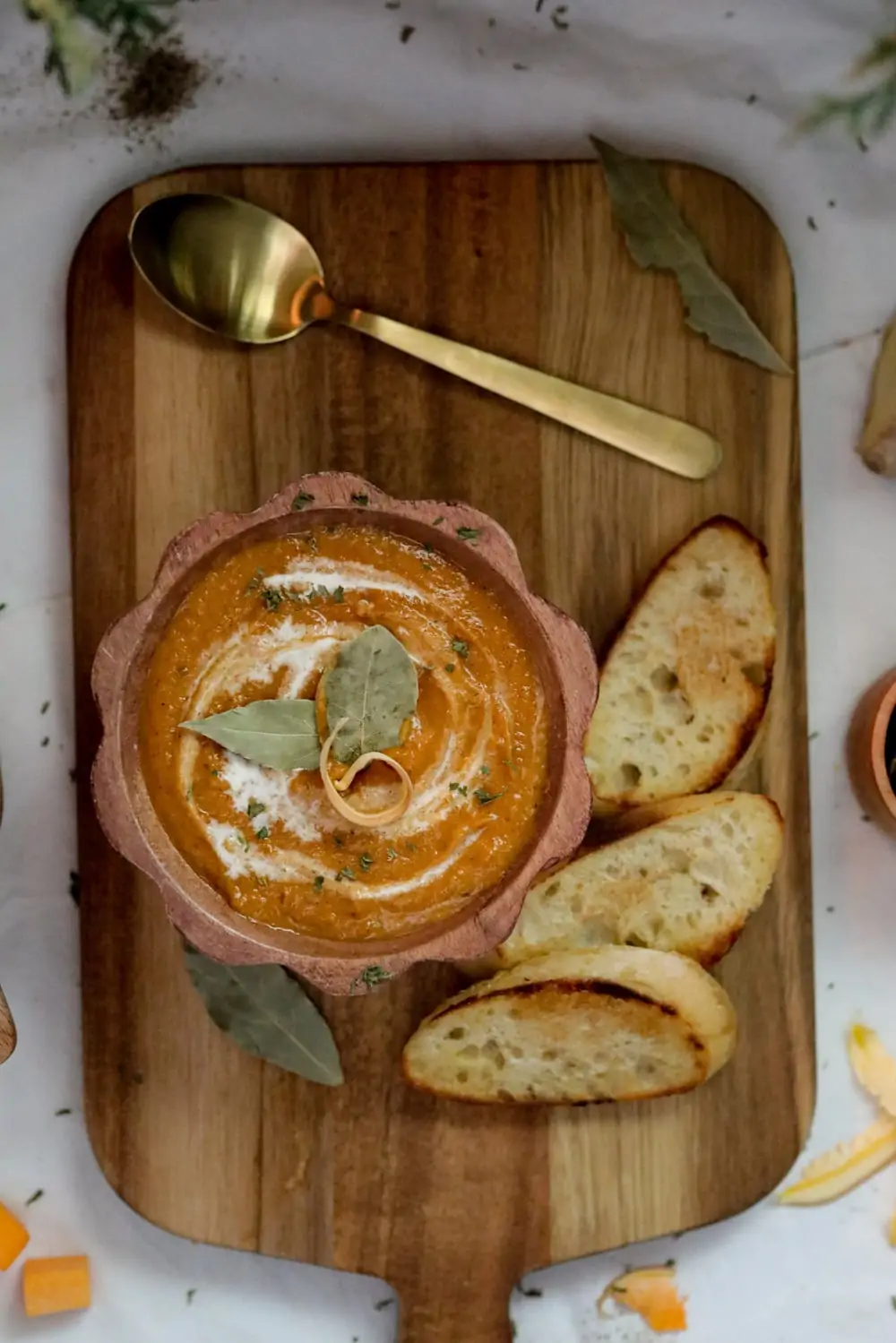 coconut curry butternut squash soup