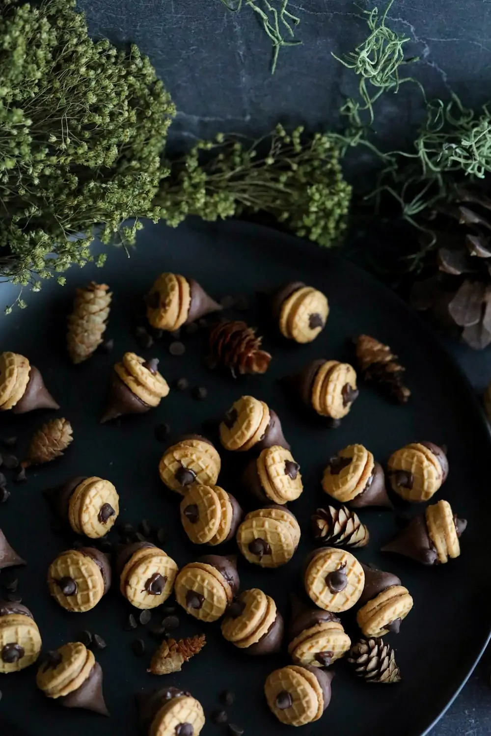 Nutter Butter Acorn Cookies