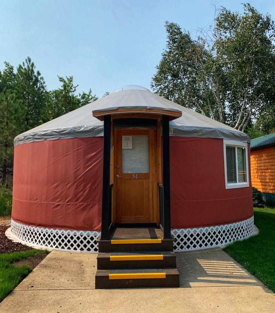Seven Feathers RV Resort - Glamping Yurts & Cabin Rentals in Oregon ...