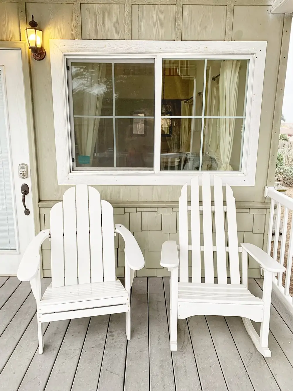 front porch on cottage