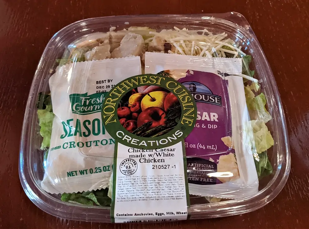 Chicken Caesar Salad at Silverwood