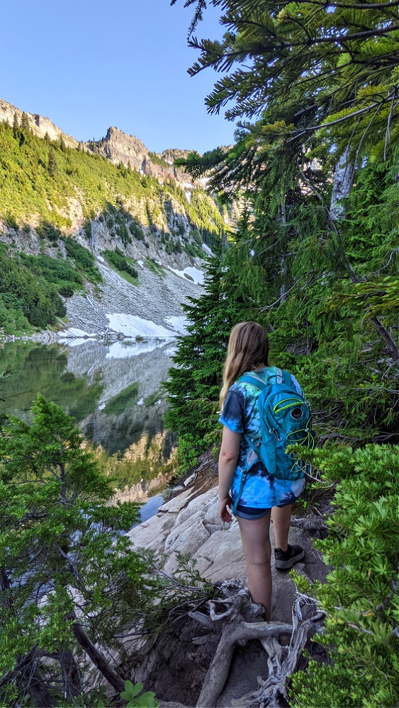 Snow Lake at Mount Rainier