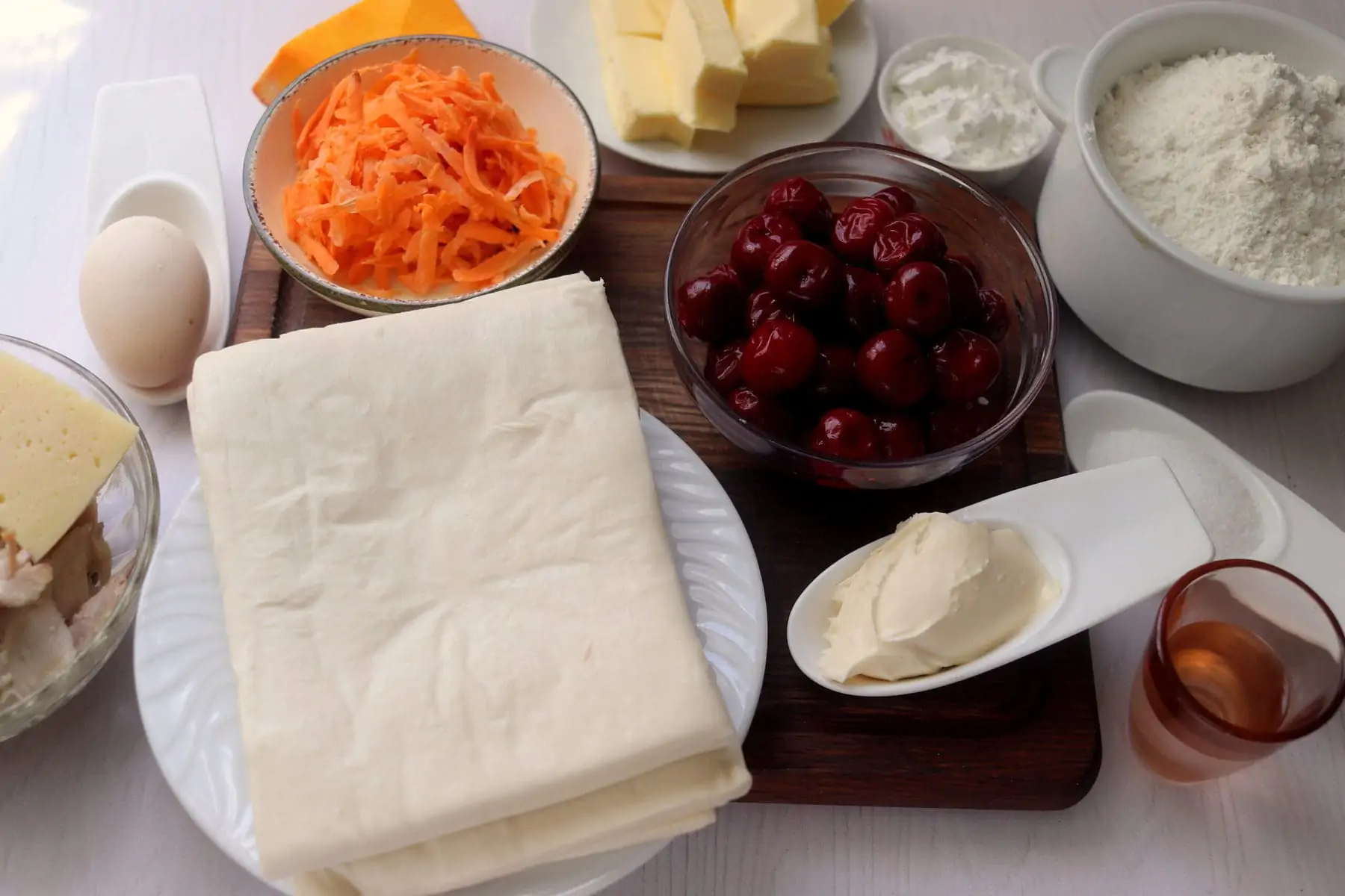 ingredients for halloween pie