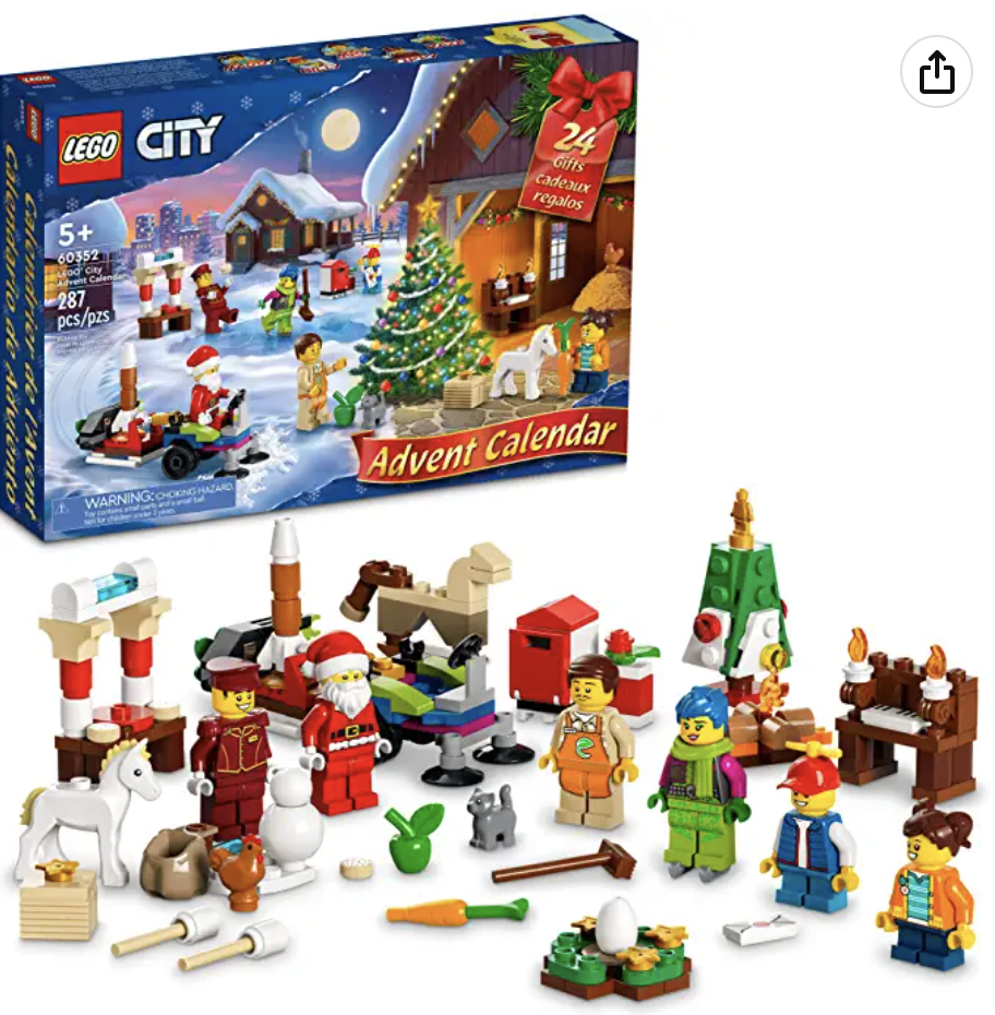 Lego city advent calendar